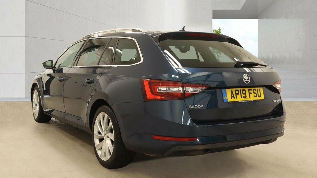 Skoda Superb 1.5L Se L Executive Blue #3