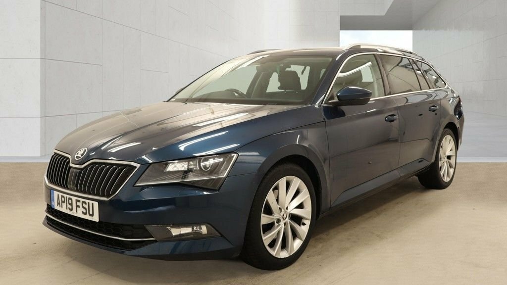 Skoda Superb 1.5L Se L Executive Blue #2