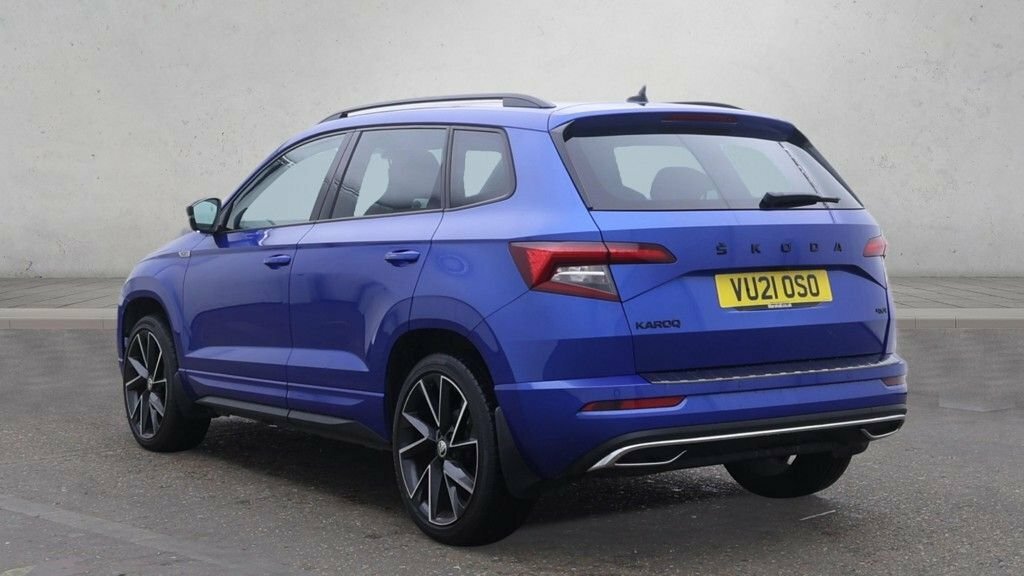 Skoda Karoq 2L Sportline Blue #4