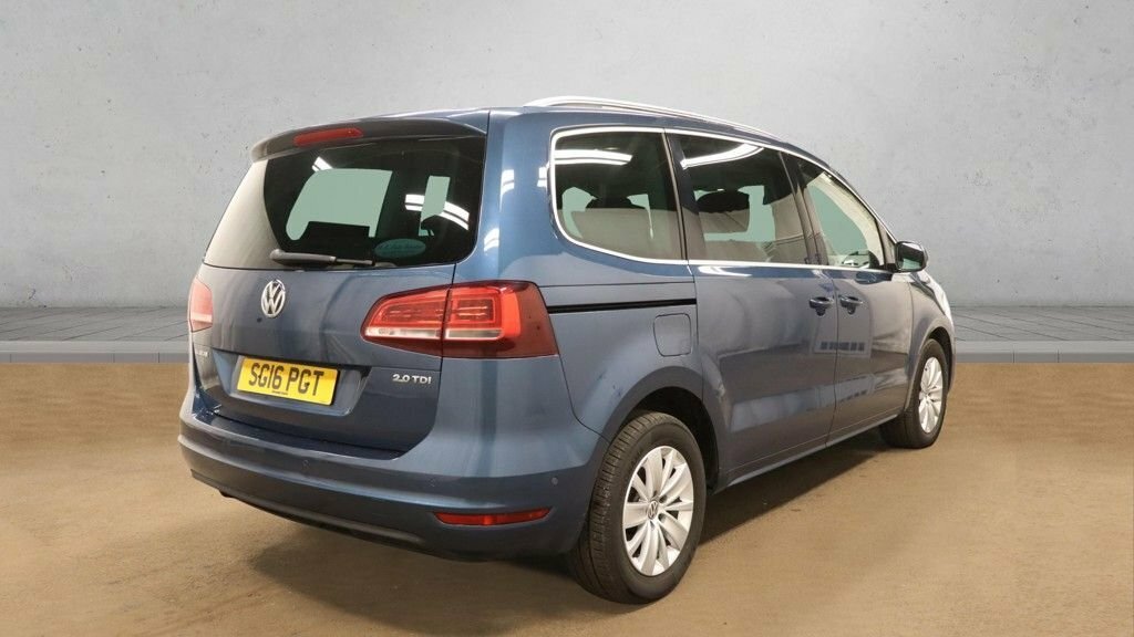 Volkswagen Sharan 2L Se Blue #6