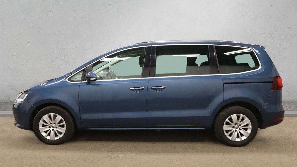 Volkswagen Sharan Se Tsi Bluemotion Technology Dsg 5-Door Blue #8