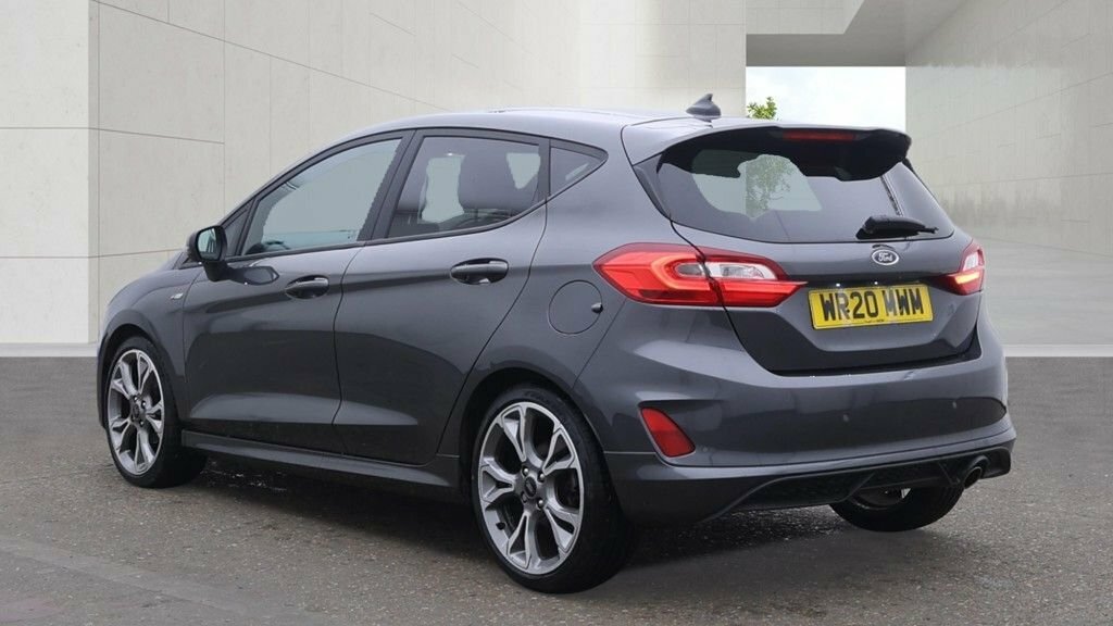 Ford Fiesta 1.0 Ecoboost Hybrid Mhev 125 St-line Edition Blue #3