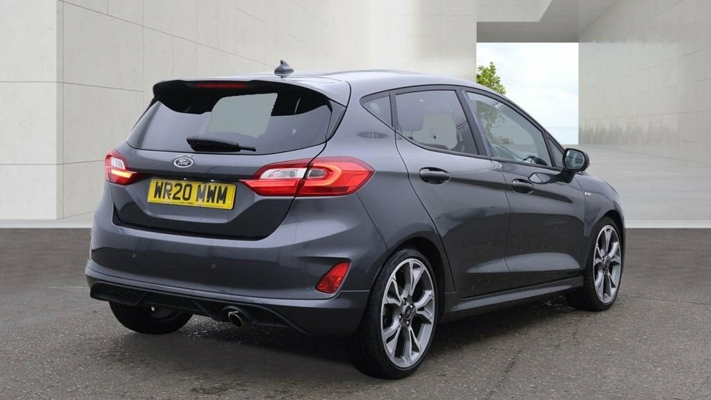 Ford Fiesta 1.0 Ecoboost Hybrid Mhev 125 St-line Edition Blue #4