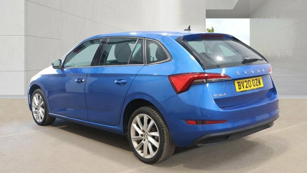 Skoda Scala 1L Se L Blue #4