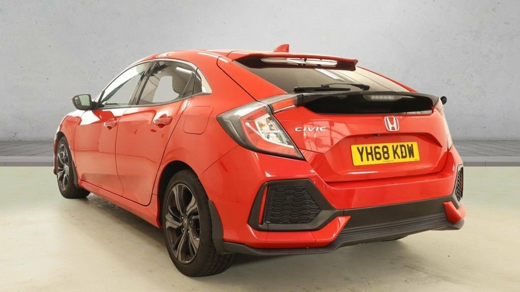 Honda Civic 1.6L Sr Red #5