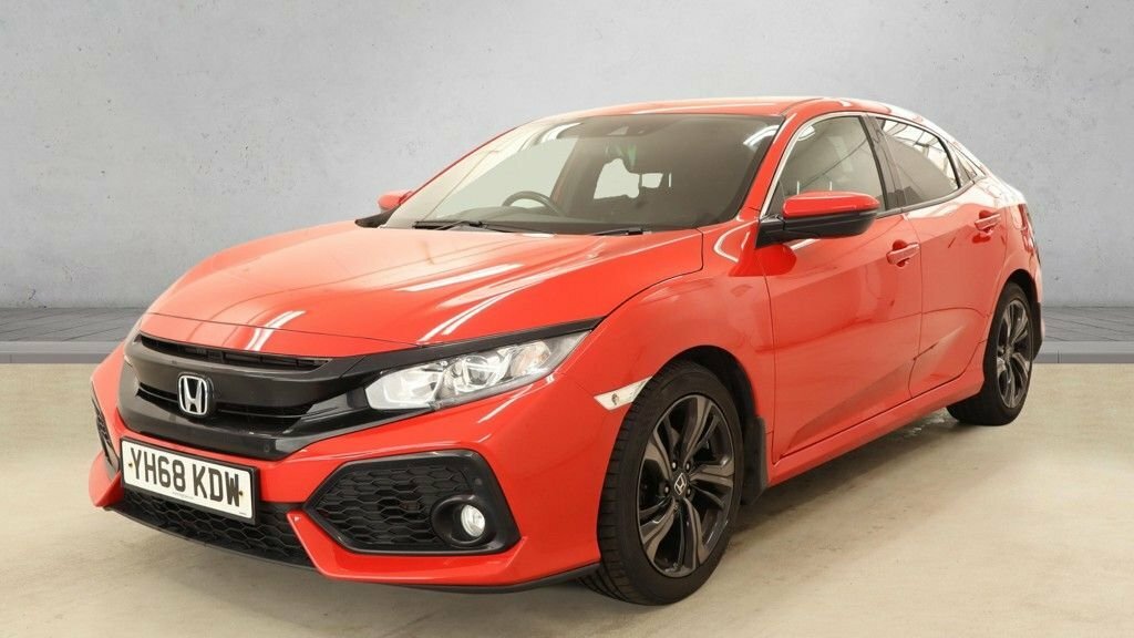 Honda Civic 1.6L Sr Red #4
