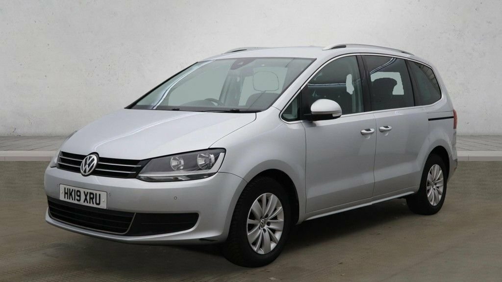 Volkswagen Sharan 1.4L Se Nav Silver #4