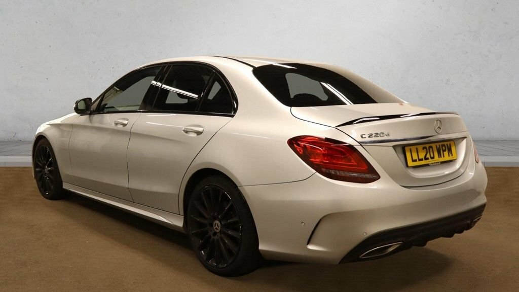 Mercedes-Benz C Class 2.0 C220d Amg Line Premium G-tronic Euro 6 Ss White #5