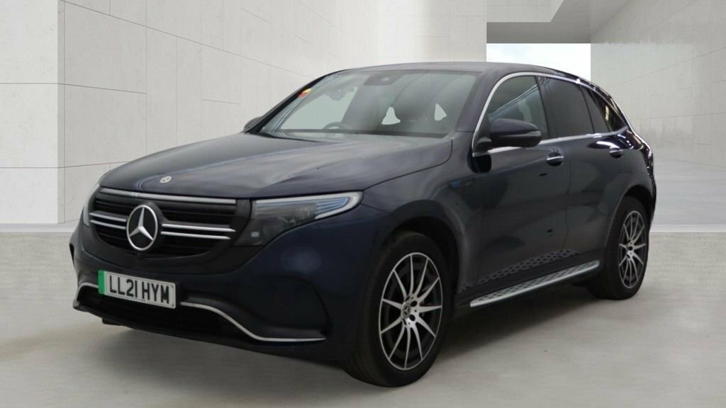 Mercedes-Benz EQC Suv Blue #2
