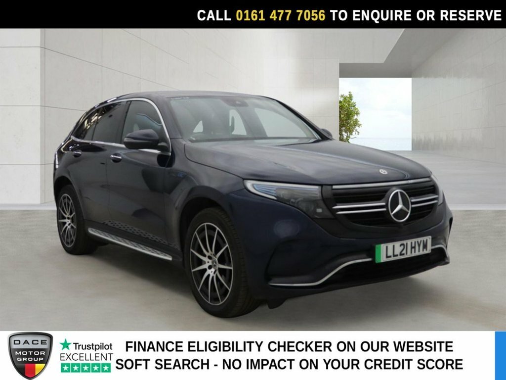 Mercedes-Benz EQC Suv Blue