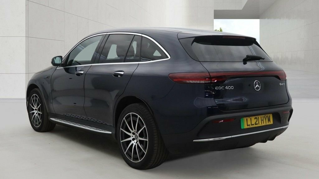 Mercedes-Benz EQC Suv Blue #3