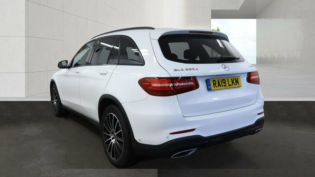 Mercedes-Benz GLC Class 2.1L Amg Night Edition White #3