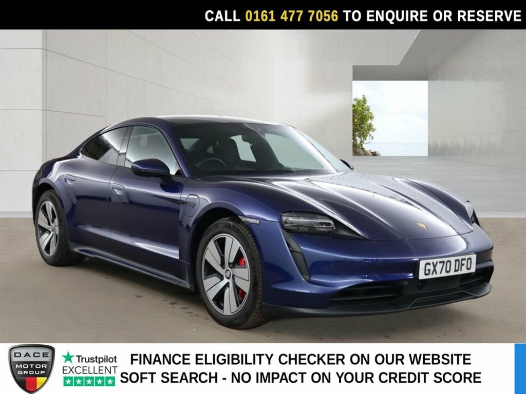 Porsche Taycan Saloon Blue