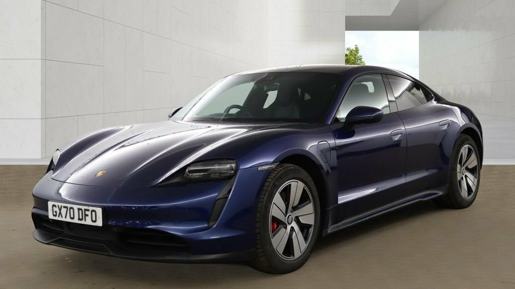 Porsche Taycan Saloon Blue #2