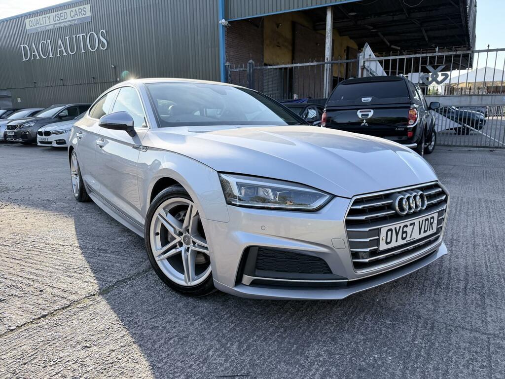 Audi A5 2.0 Tdi Ultra S Line Sportback S Tronic Silver