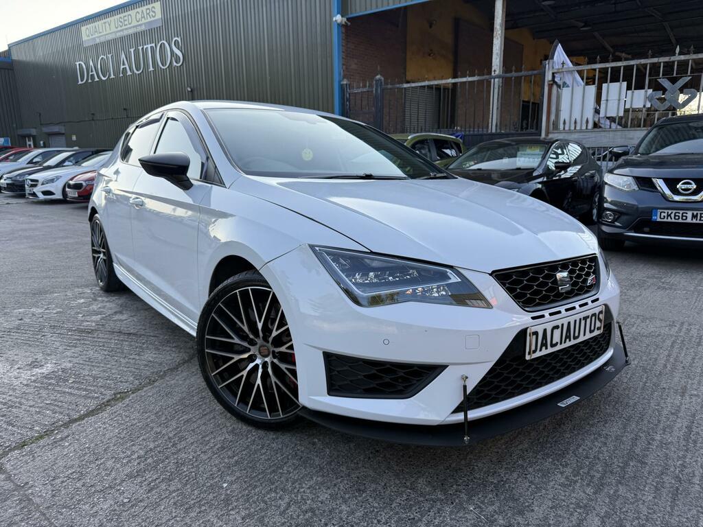 Seat Leon 2.0 Tsi Cupra 290 Black Hatchback Manua White
