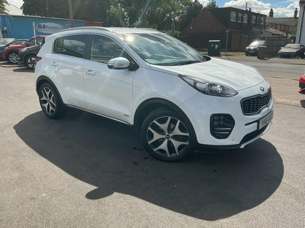 Kia Sportage 2.0 Crdi Gt-line Awd Euro 6 White #6