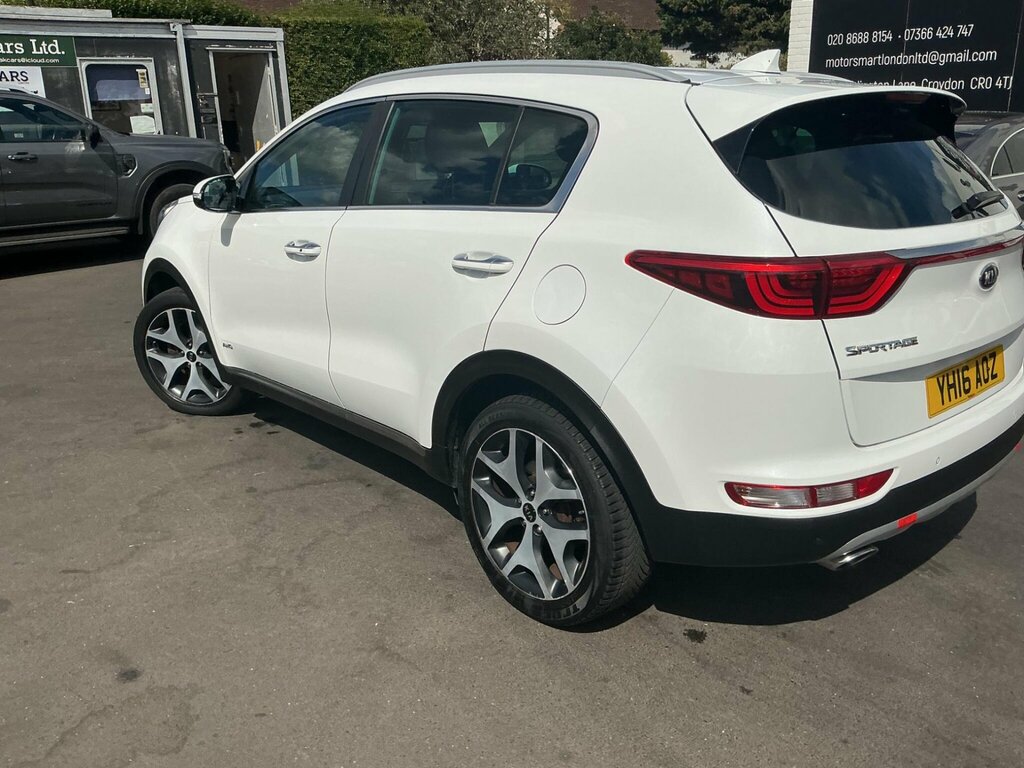 Kia Sportage 2.0 Crdi Gt-line Awd Euro 6 White #4