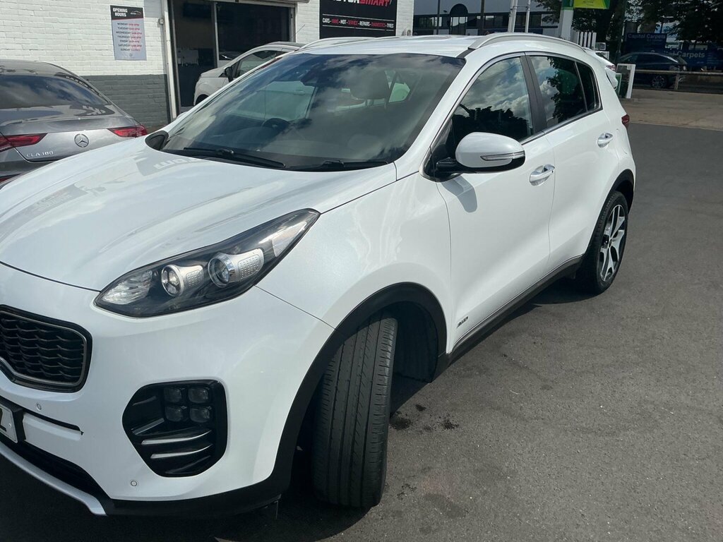 Kia Sportage 2.0 Crdi Gt-line Awd Euro 6 White #3