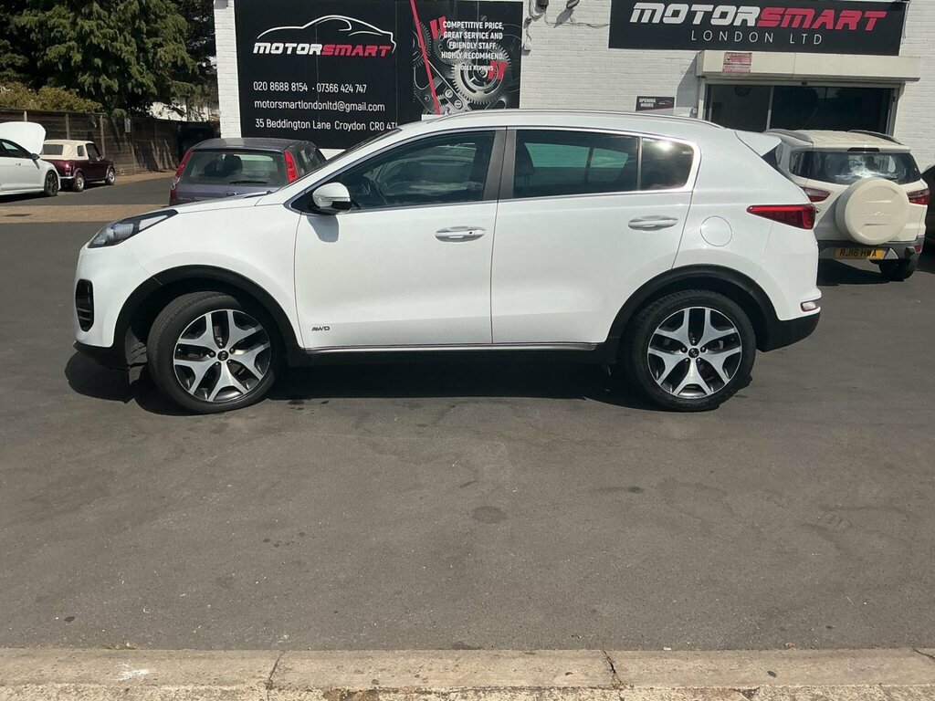 Kia Sportage 2.0 Crdi Gt-line Awd Euro 6 White #5