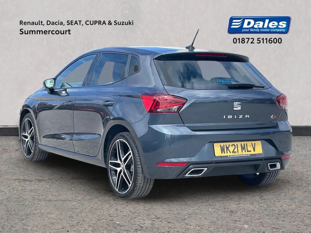 Seat Ibiza Ibiza 1.0 Tsi 110 Fr Sport Ez Hatchback WK21MLV Grey #2