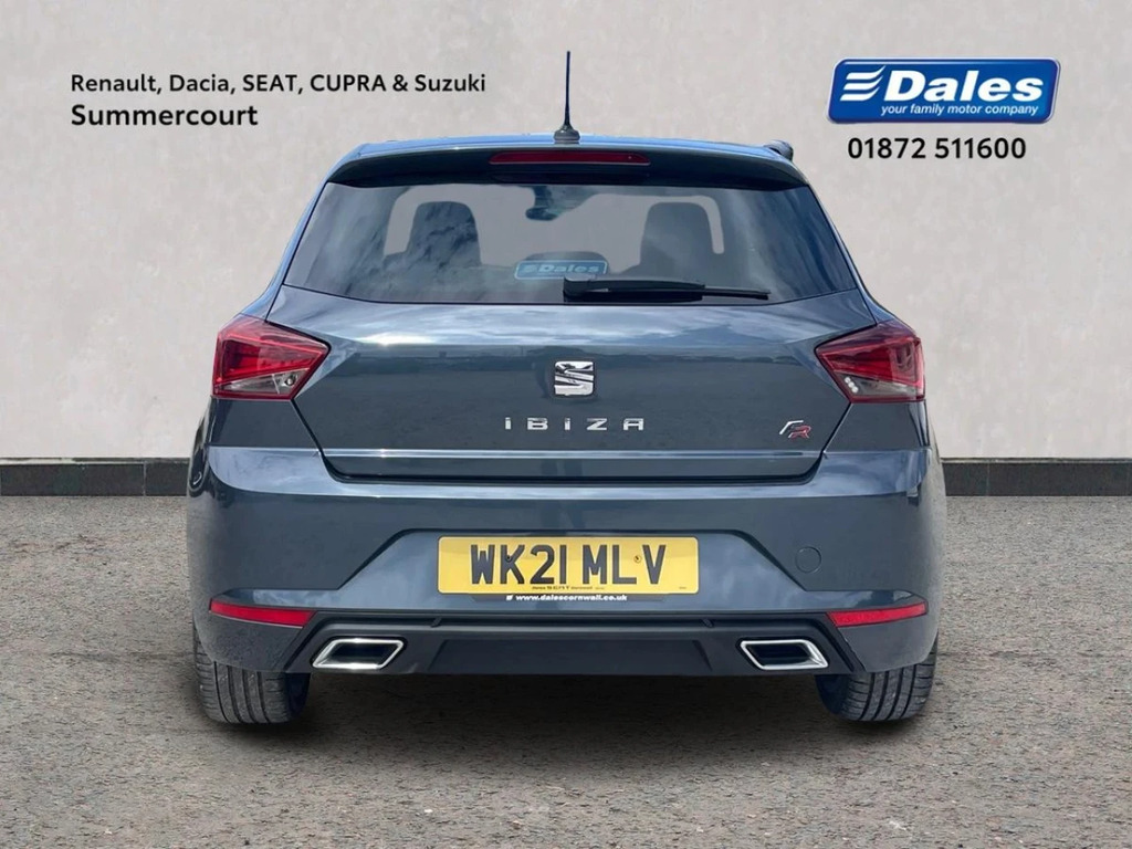 Seat Ibiza Ibiza 1.0 Tsi 110 Fr Sport Ez Hatchback WK21MLV Grey #4