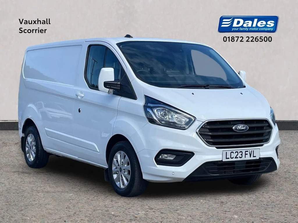 Ford Transit Custom 2.0 Ecoblue 130Ps Low Roof Limited Van White