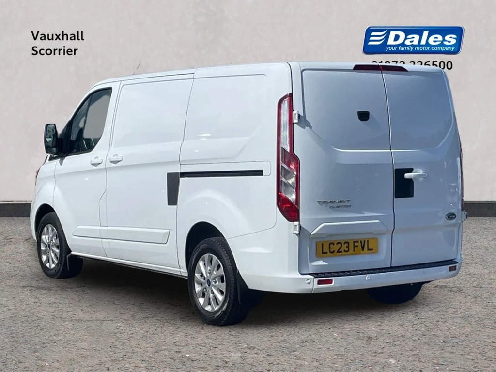 Ford Transit Custom 2.0 Ecoblue 130Ps Low Roof Limited Van LC23FVL White #2