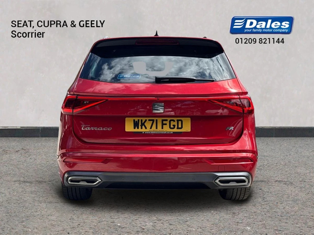 Seat Tarraco Tarraco 1.5 Tsi Evo Fr Estate Red #4