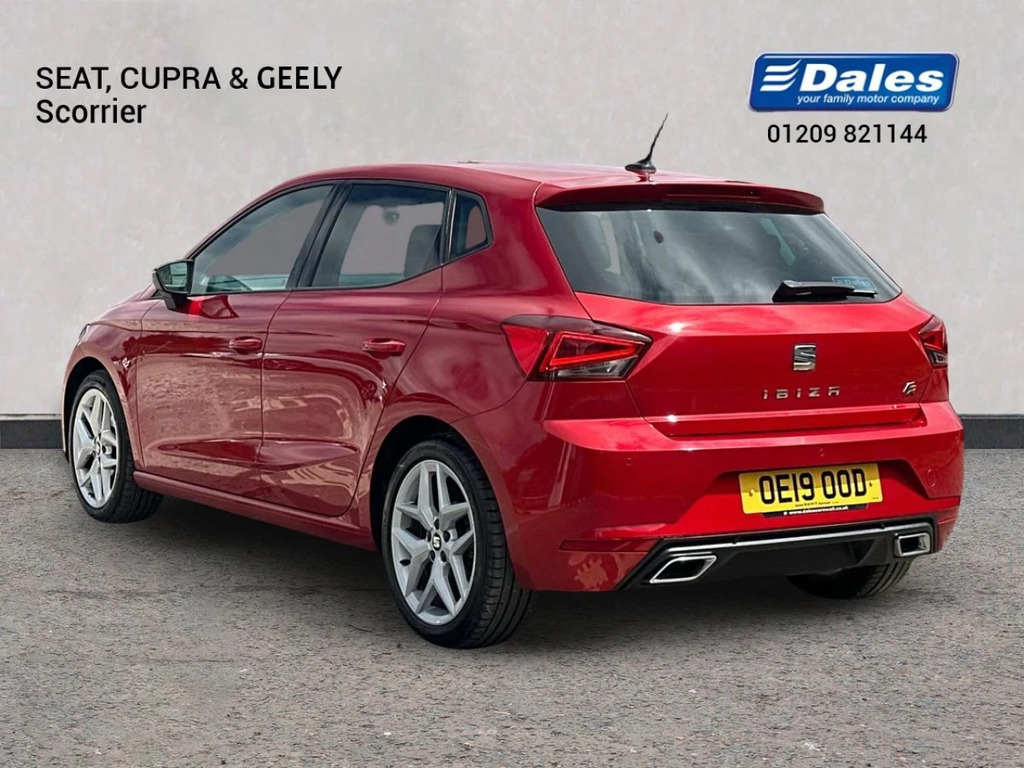 Seat Ibiza Ibiza 1.0 Tsi 115 Fr Dsg Hatchback OE19OOD Red #2