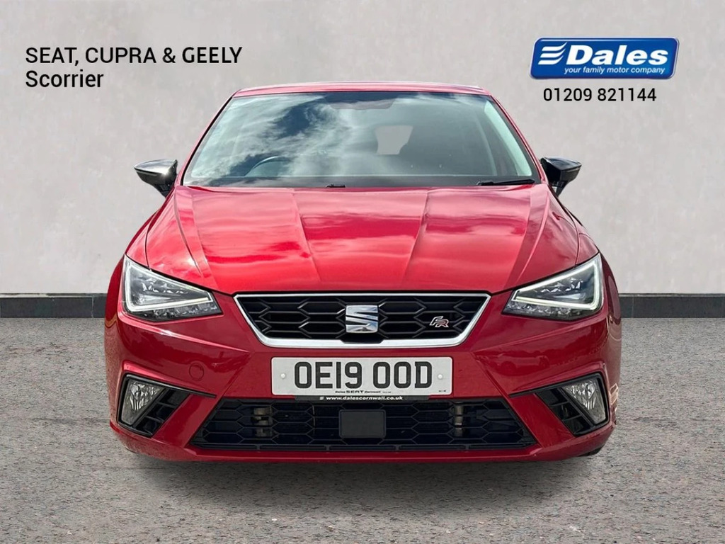 Seat Ibiza Ibiza 1.0 Tsi 115 Fr Dsg Hatchback OE19OOD Red #5