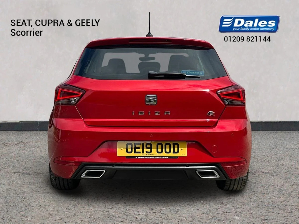 Seat Ibiza Ibiza 1.0 Tsi 115 Fr Dsg Hatchback OE19OOD Red #4