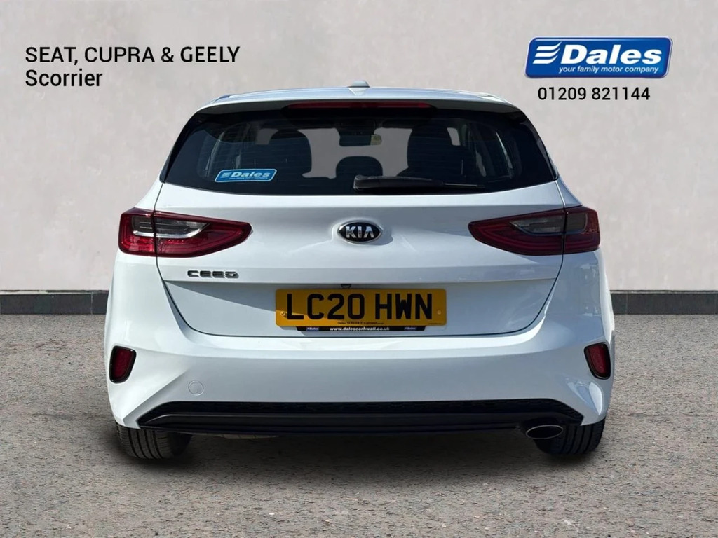 Kia Ceed Kia Ceed 2 Nav Crdi Isg White #4