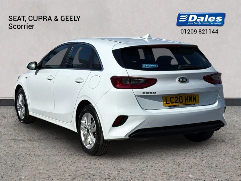 Kia Ceed Kia Ceed 2 Nav Crdi Isg White #2