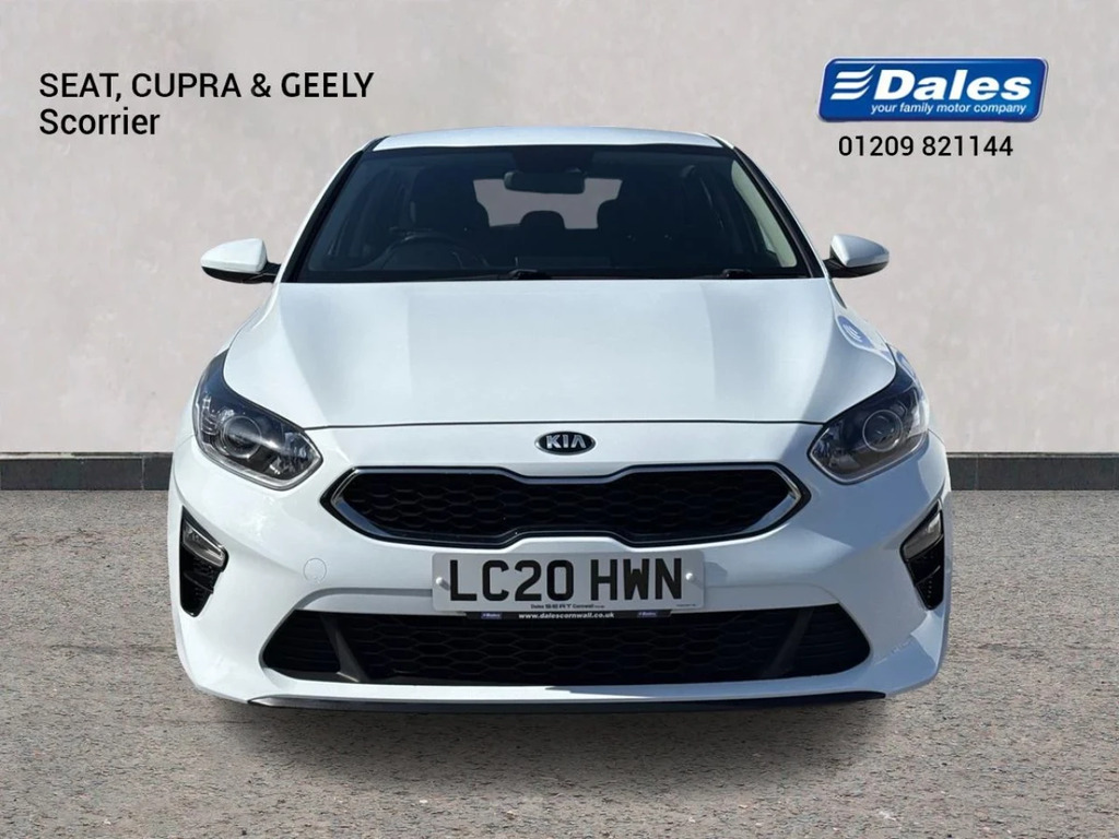 Kia Ceed Kia Ceed 2 Nav Crdi Isg White #5