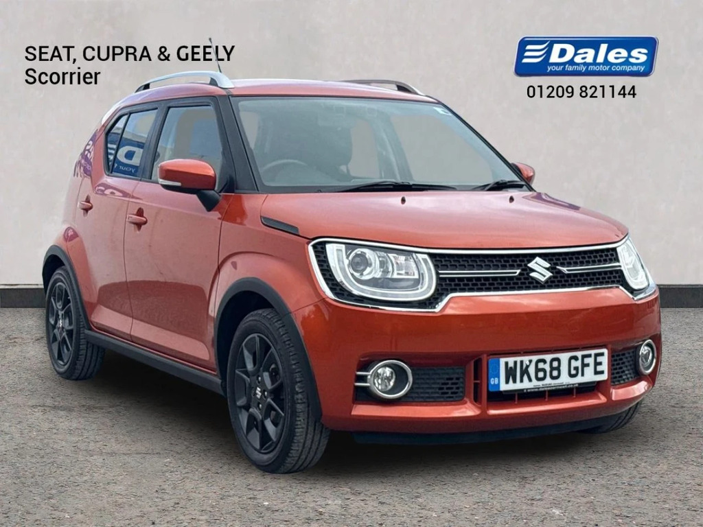 Suzuki Ignis Ignis 1.2 Dualjet Shvs Sz5 Allgrip Hatchback Orange