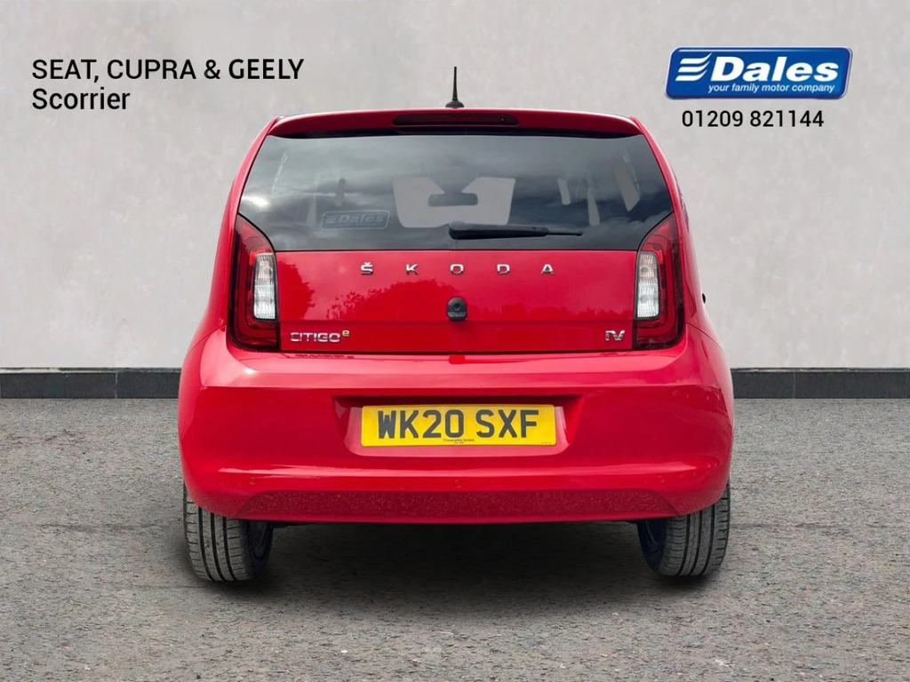 Skoda Citigo Skoda Citigoe IV 61Kw Se L 37Kwh Red #4