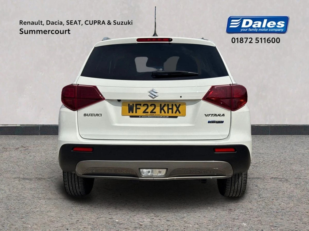 Suzuki Vitara Vitara 1.5 Hybrid Sz-t Ags Estate White #4