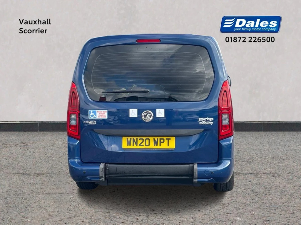 Vauxhall Combo Life Combo Life Wchair Adapted 1.2 Turbo Design XL 5 Blue #4