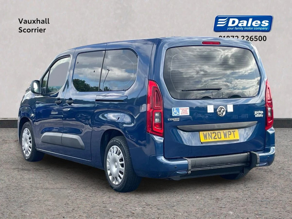 Vauxhall Combo Life Combo Life Wchair Adapted 1.2 Turbo Design XL 5 Blue #2