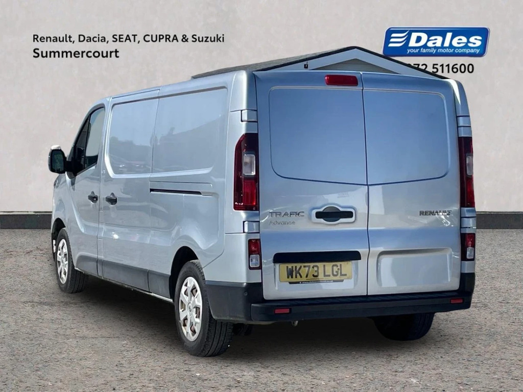 Renault Trafic Ll30 Blue Dci 150 Advance Van WK73LGL Grey #2