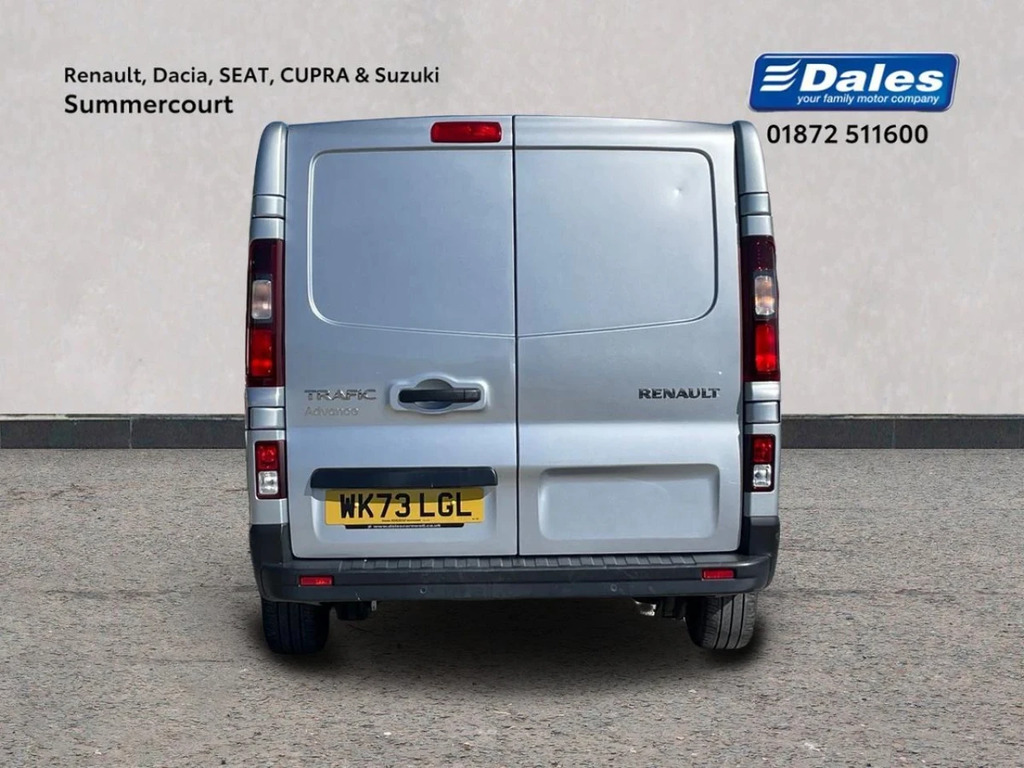 Renault Trafic Ll30 Blue Dci 150 Advance Van WK73LGL Grey #3