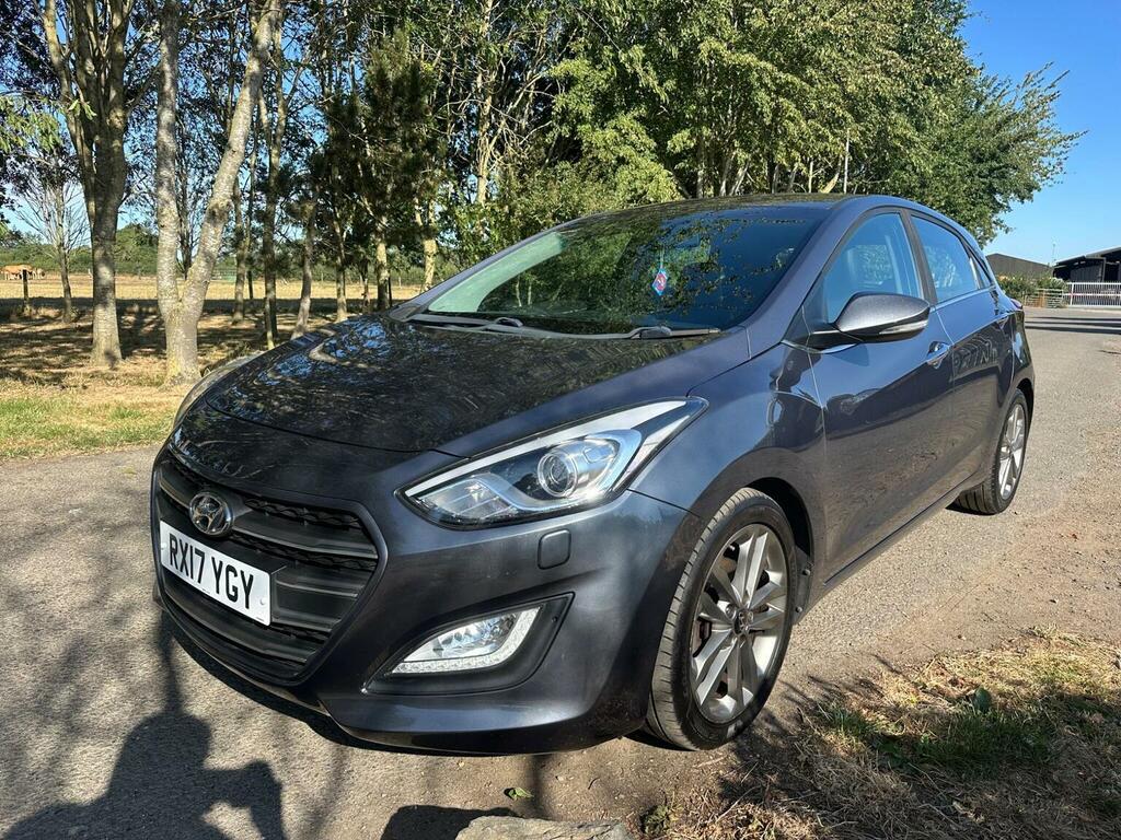 Hyundai I30 1.6 Crdi Blue Drive Premium Dct Euro 6 Ss Grey #3