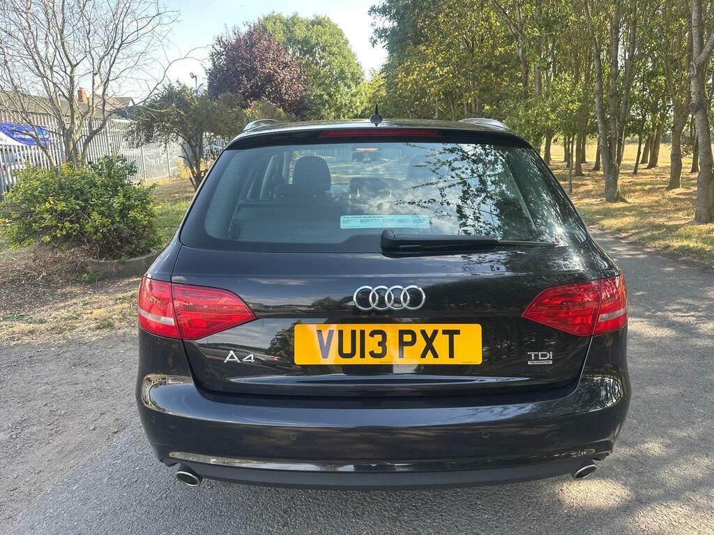 Audi A4 Avant Estate 2.0 Tdi Black Edition S Tronic Quattro Euro White #8