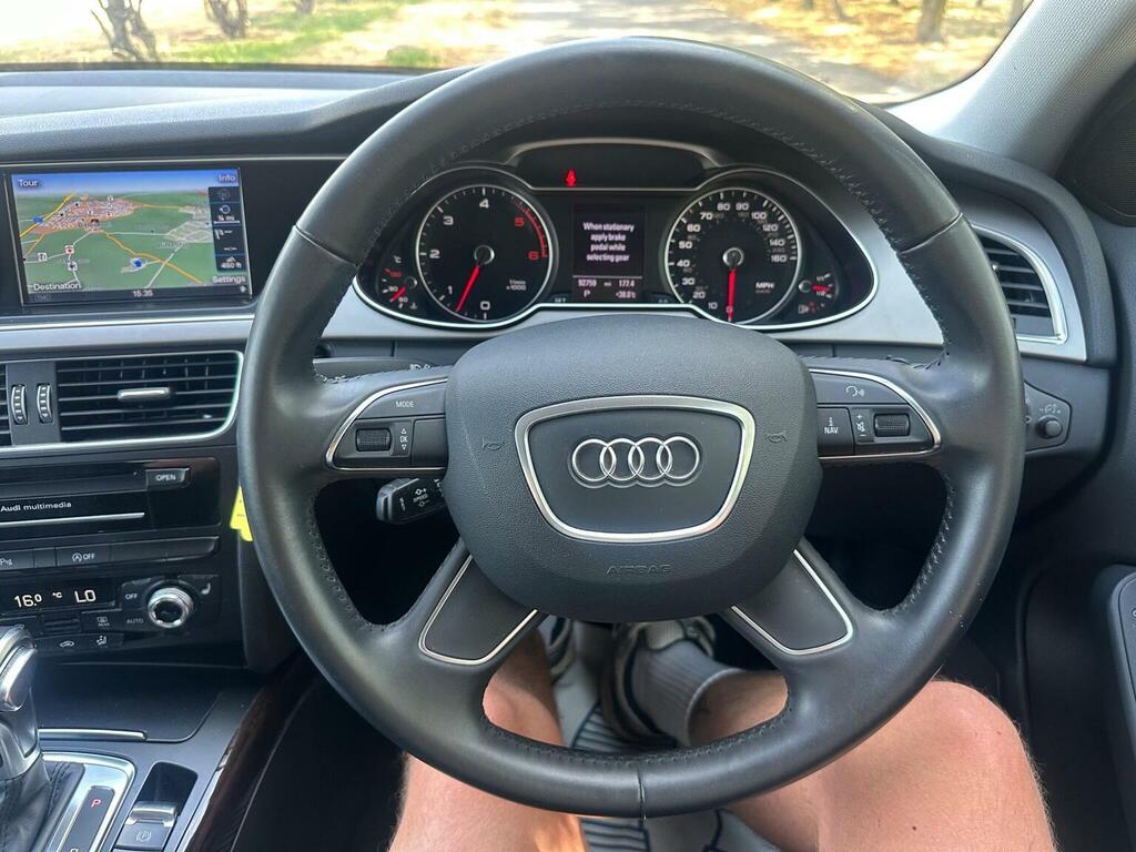 Audi A4 Avant Estate 2.0 Tdi Black Edition S Tronic Quattro Euro White #16