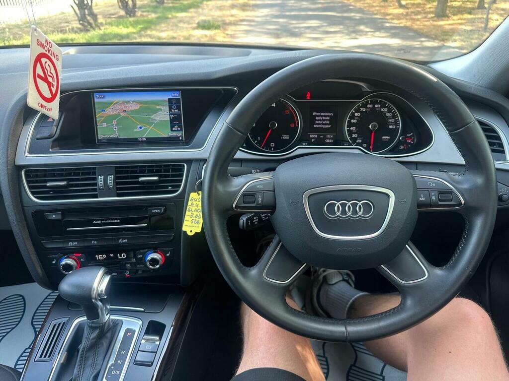 Audi A4 Avant Estate 2.0 Tdi Black Edition S Tronic Quattro Euro White #15