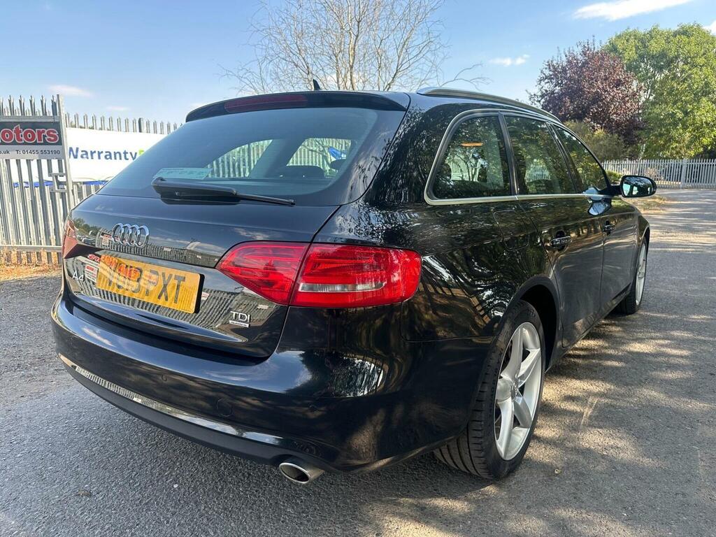 Audi A4 Avant Estate 2.0 Tdi Black Edition S Tronic Quattro Euro White #10