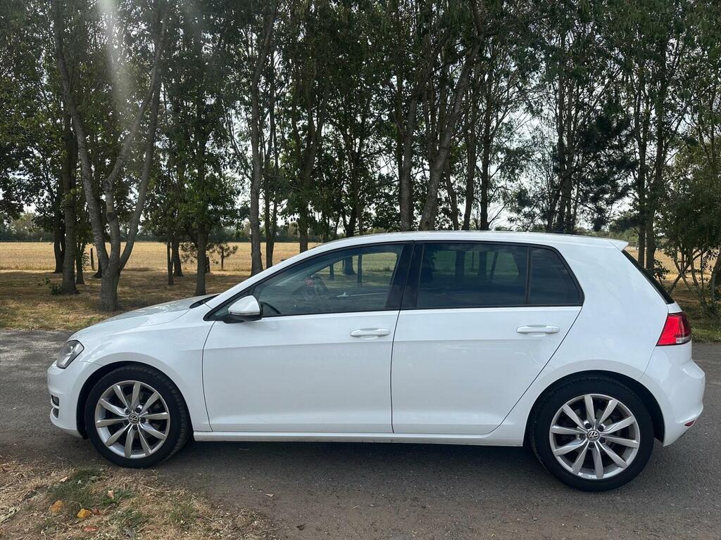 Volkswagen Golf 2.0 Tdi Bluemotion Tech Gt Euro 5 Ss White #4