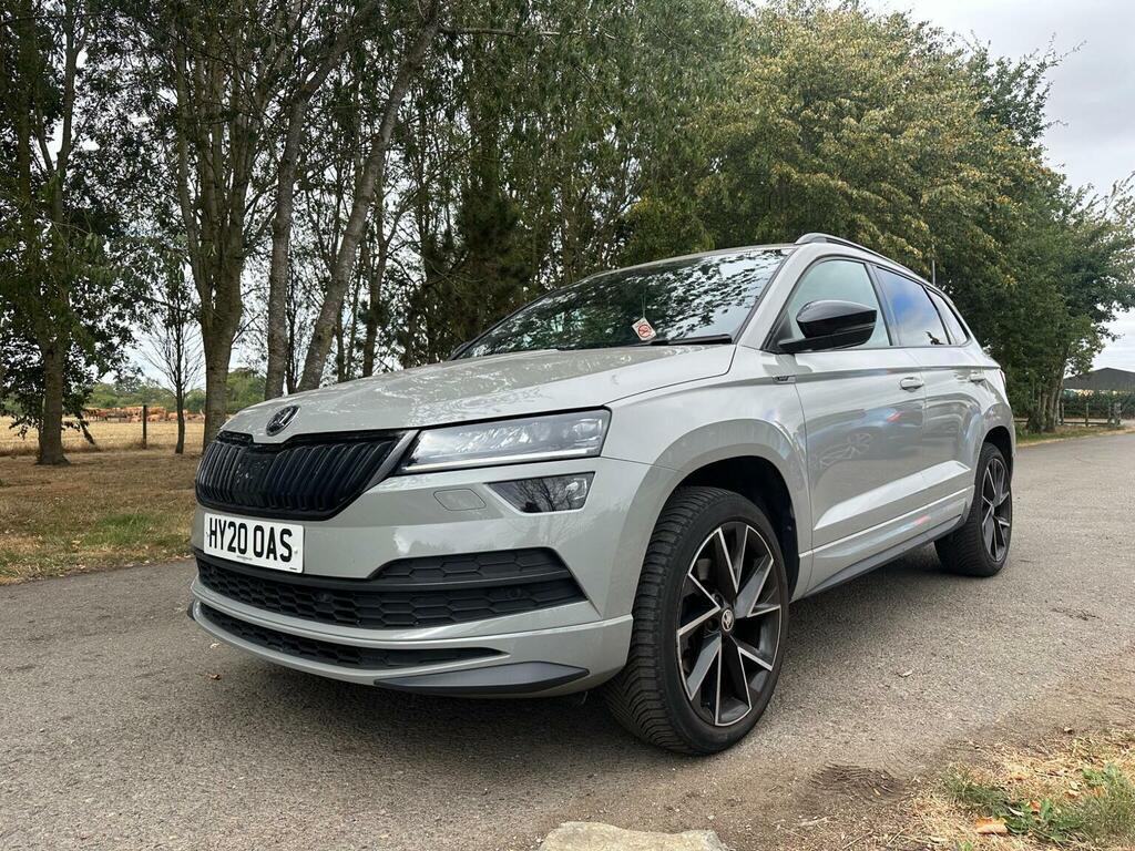 Skoda Karoq 2.0 Tdi Sportline Dsg 4Wd Euro 6 Ss Grey #3