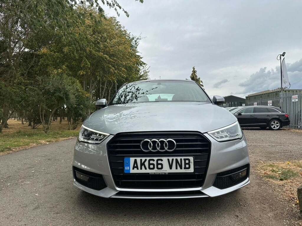Audi A1 Hatchback 1.6 Tdi Sport Sportback S Tronic Euro 6 Silver #2